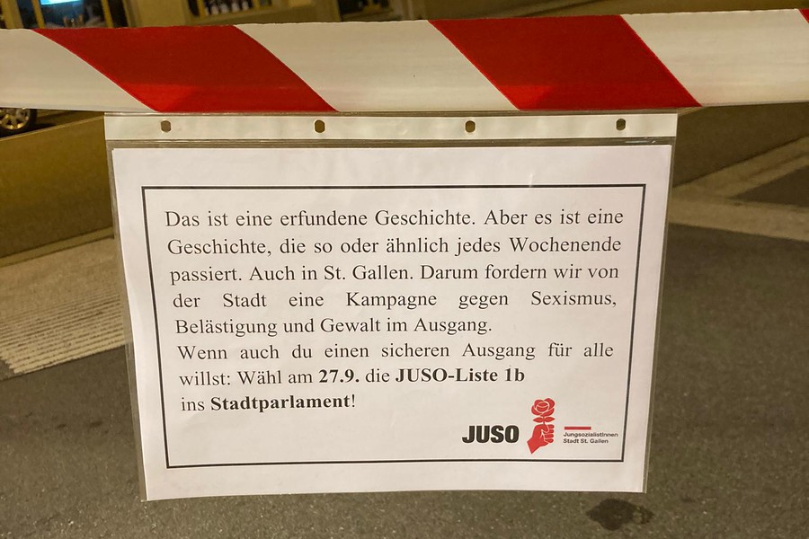 JUSO erzählt Geschichten aus dem Ausgang